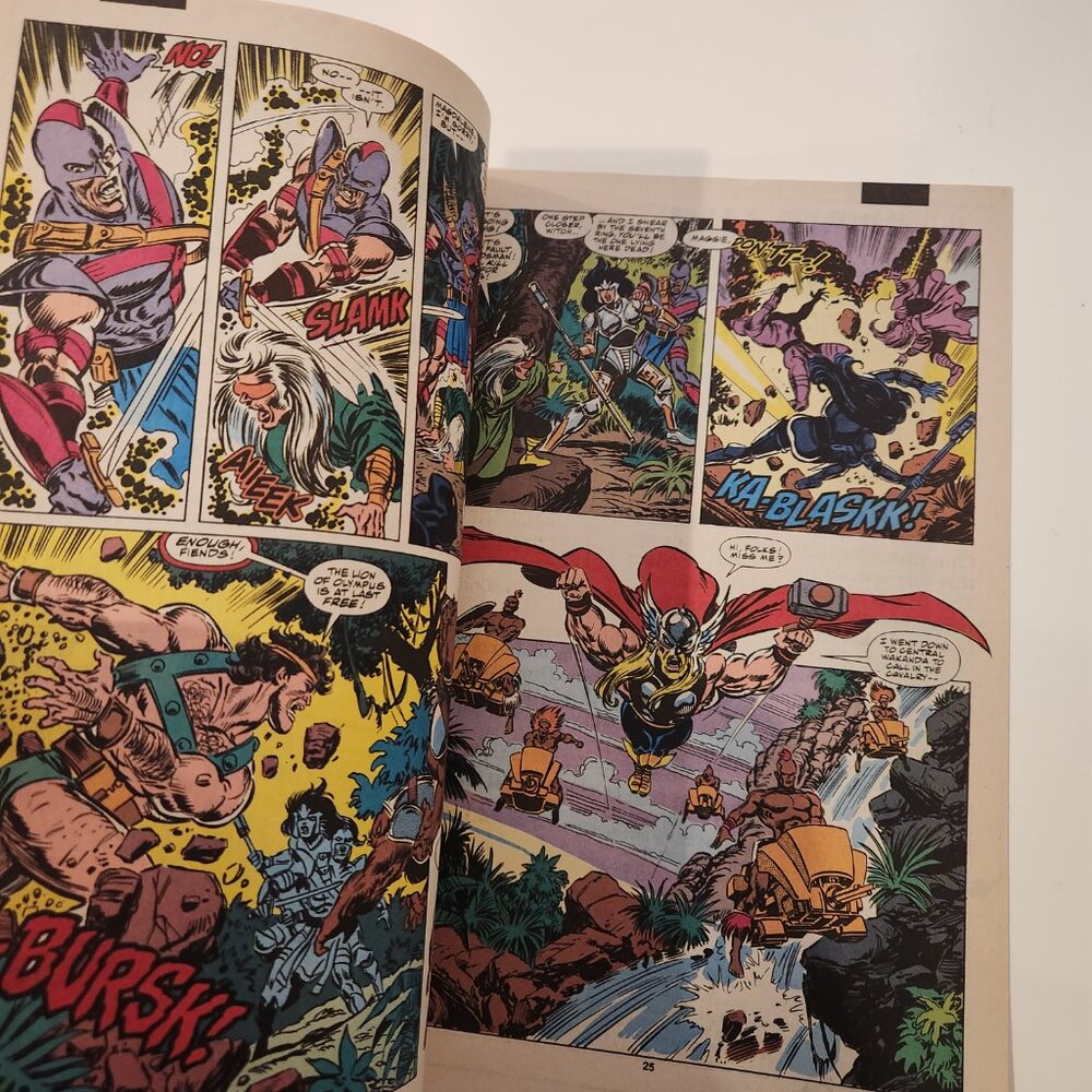 Lot of 5 Avengers Comic Books 352 353 354 355 356 Marvel Comics 1992 Run 90s - Picture 5 of 5
